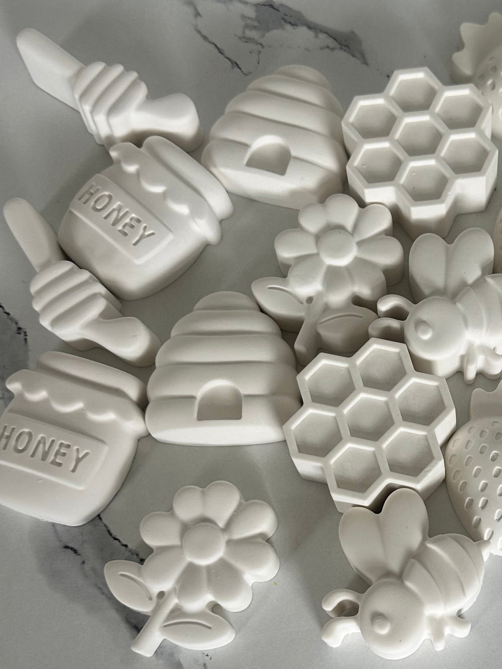 Paint Your Own Kit – Beehive, Honeycomb & Bee Shapes