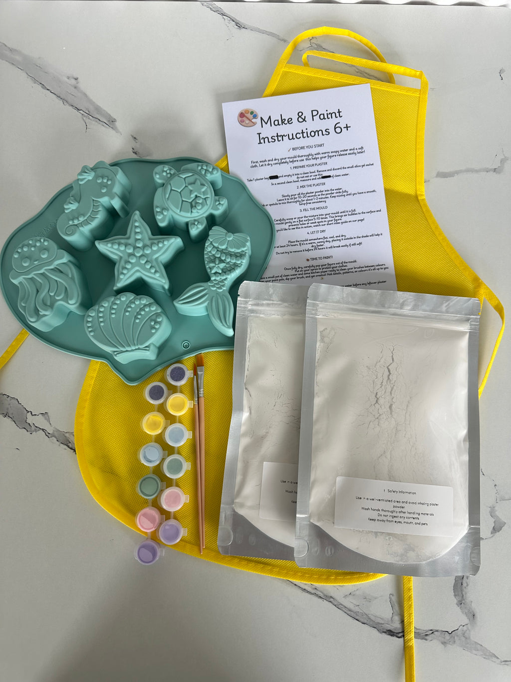 Make & Paint Plaster Figure Kit