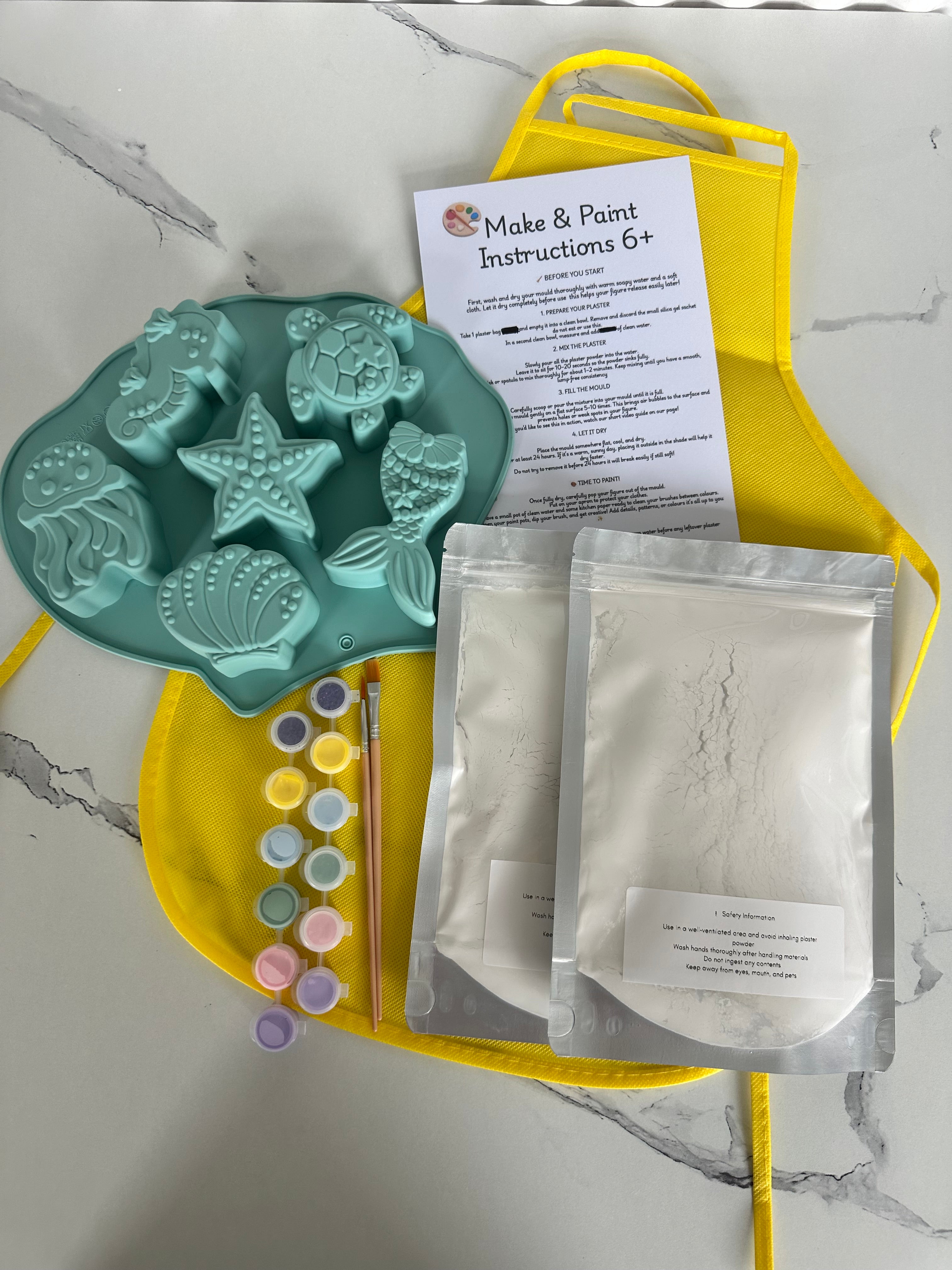 Make & Paint Plaster Figure Kit