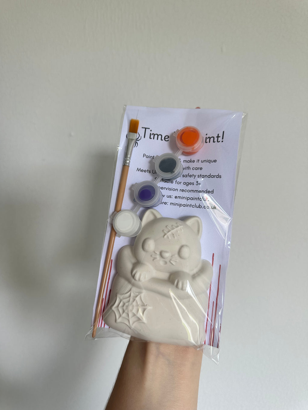 Paint Your Own Scary Cat