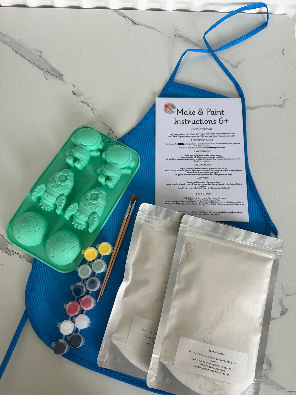 Make & Paint Plaster Figure Kit