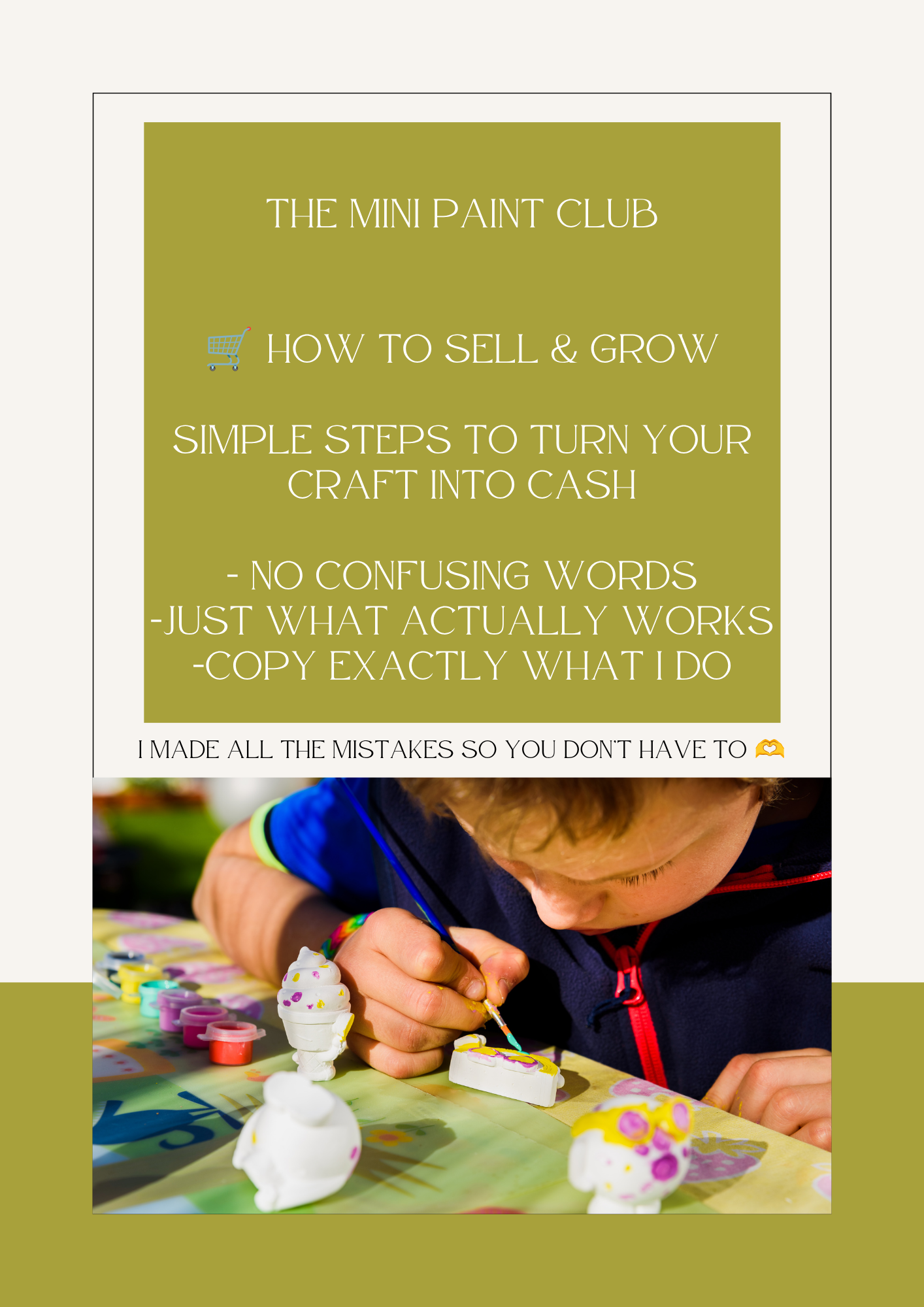 THE MINI PAINT CLUB  HOW TO SELL & GROW GUIDE