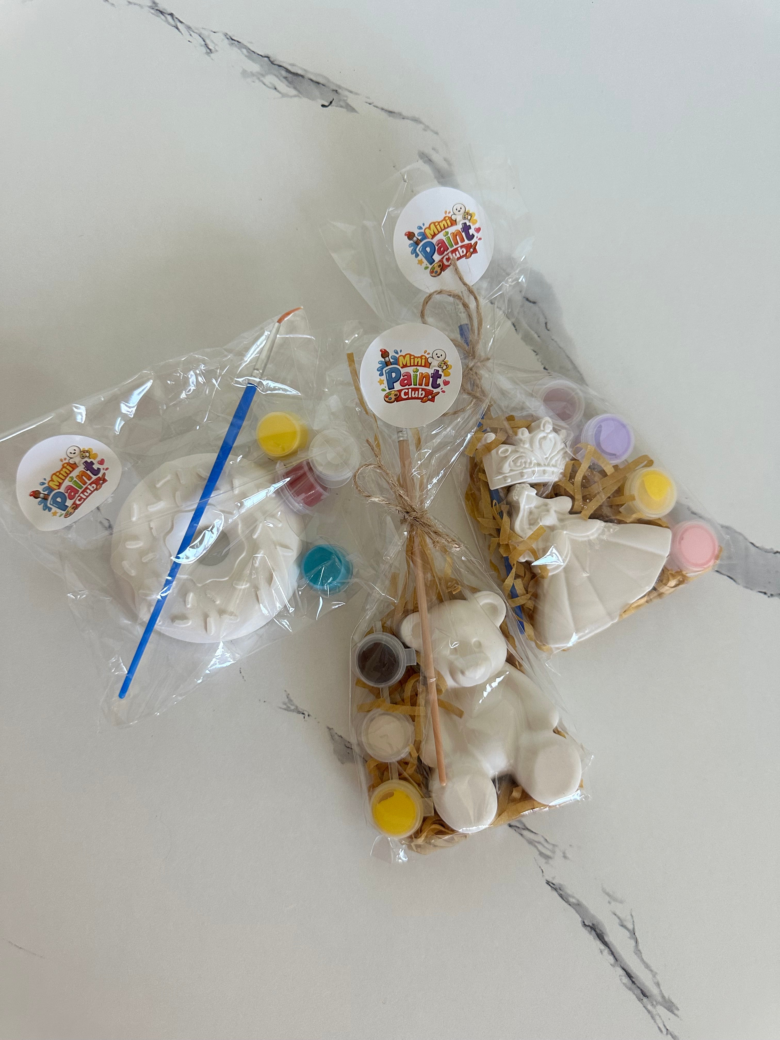 Plaster Painting Bag – Princess, Teddy, Transport & More