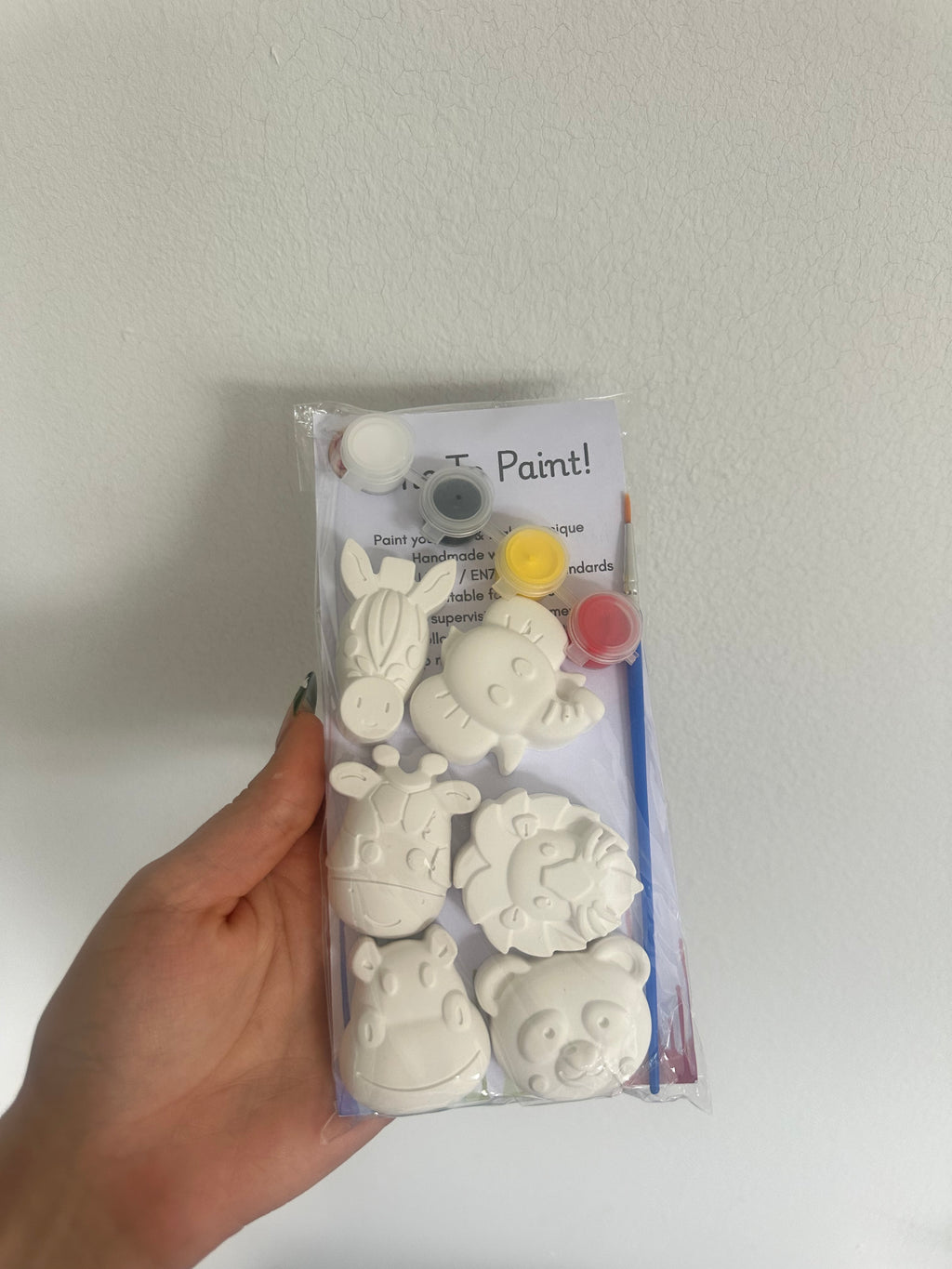 Paint Your Own Safari Animals Kit