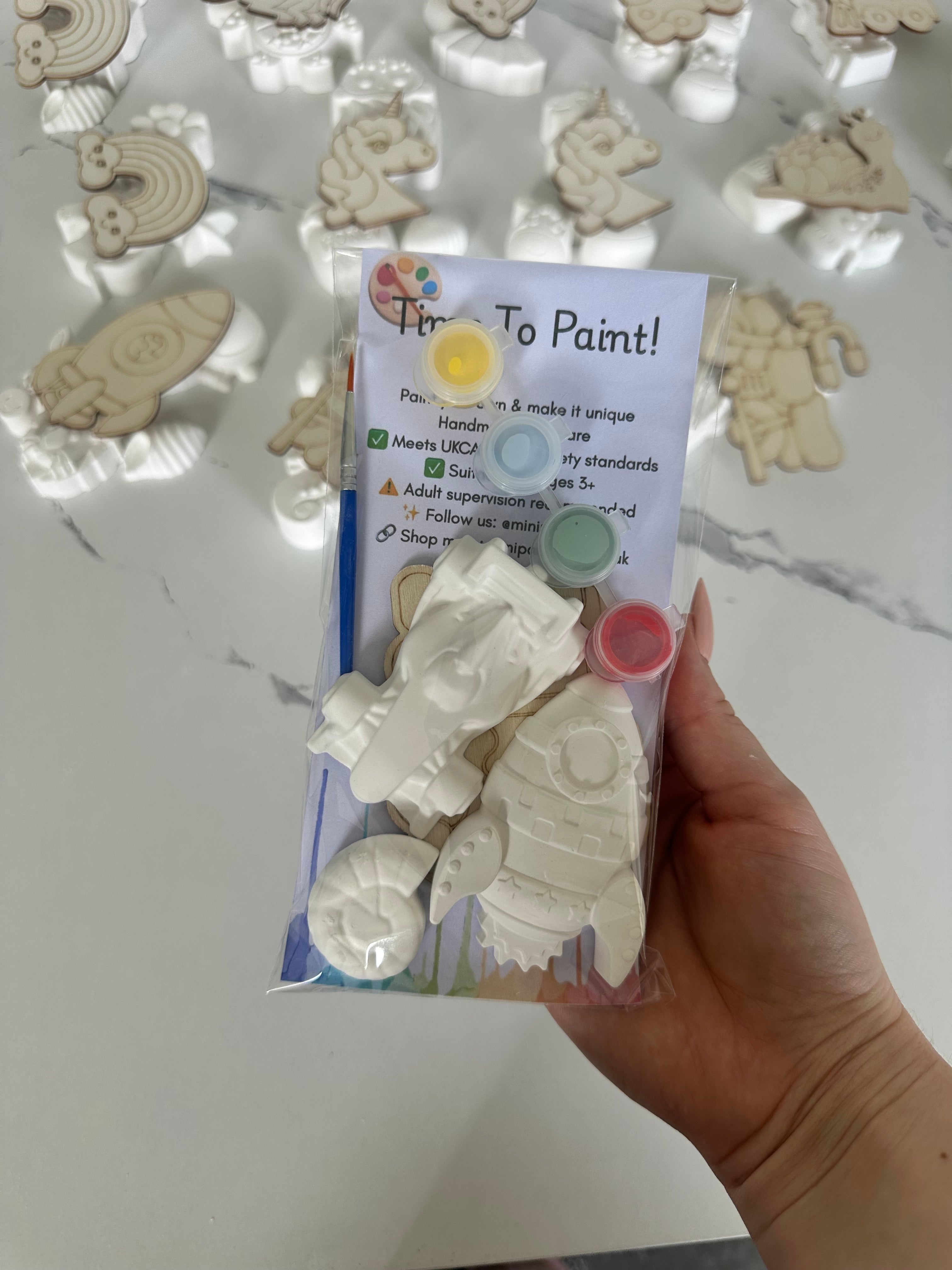 Everything Must Go-Imperfect Plaster Figures