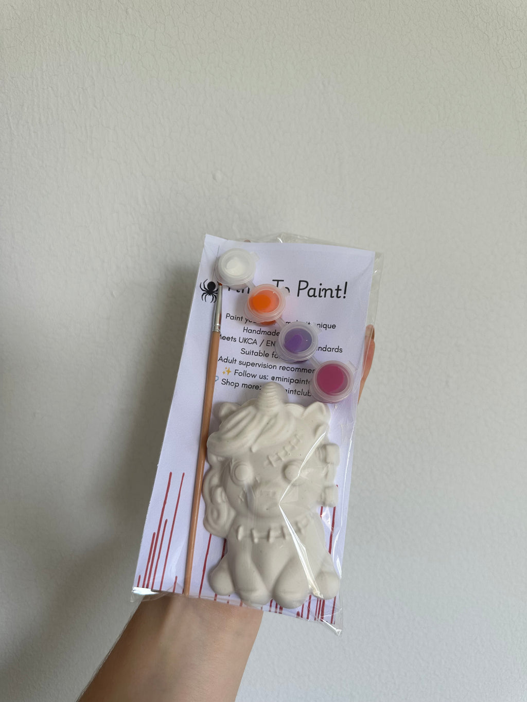 Paint Your Own Scary Unicorn