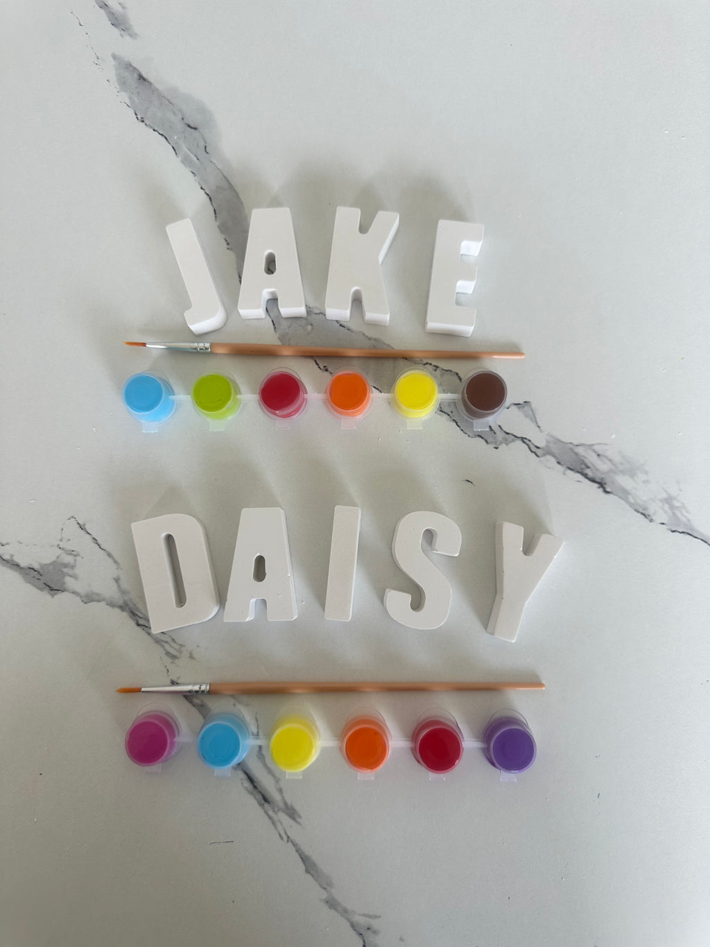 Paint Your Own Name Kit