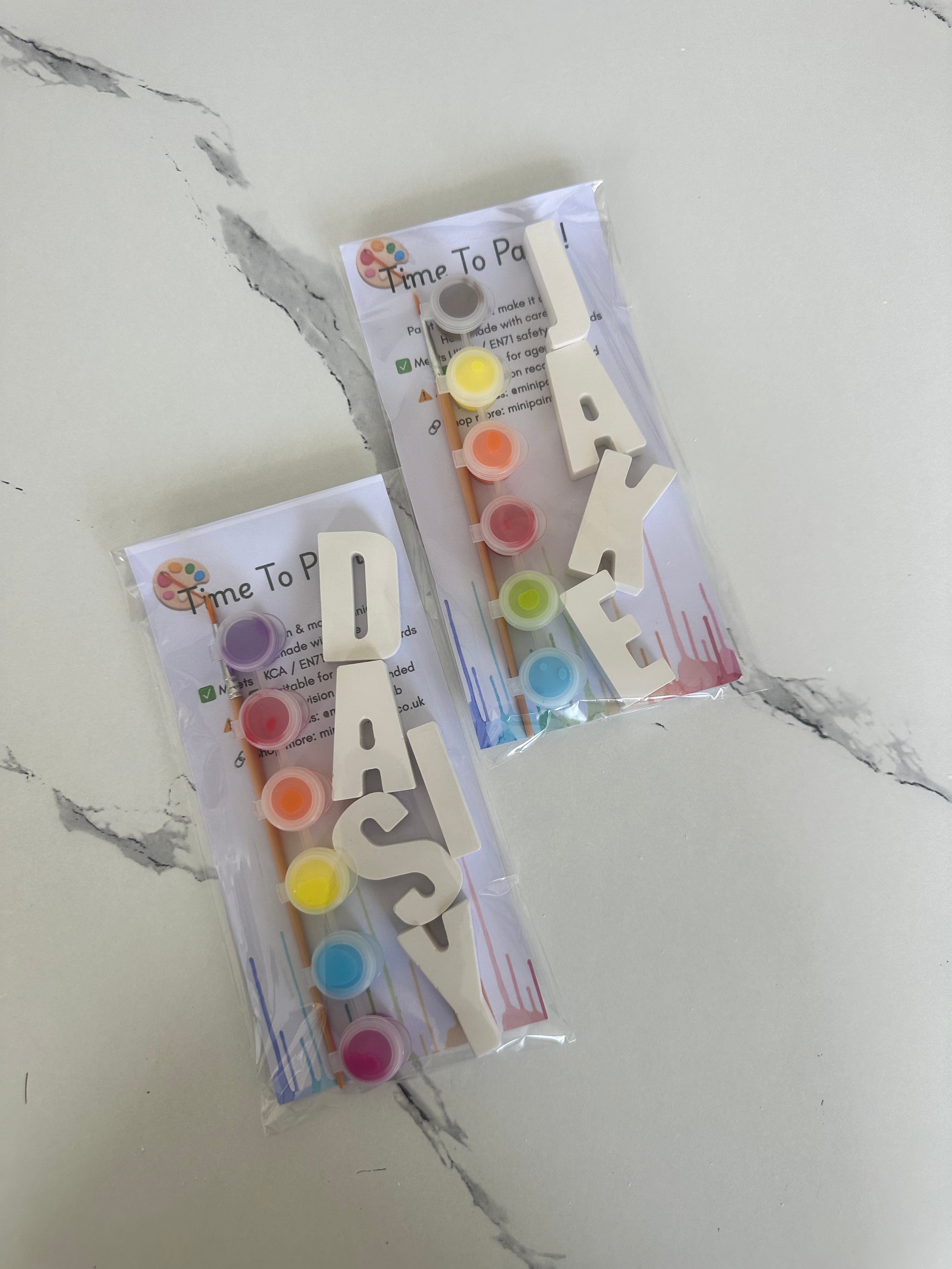 Paint Your Own Name Kit